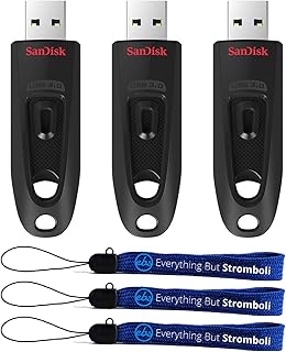 Lot de 5 clés USB 2.0 pivotantes - 64 Go - Pour stockage de données - Noir/bleu/orange/vert/violet (64 g, 5 couleurs mélangées)