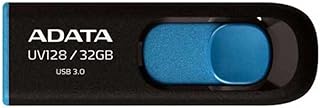 A-Data Clé USB UV128 3.2 Gen 1 Haute Vitesse, 128 Go, jusqu'à 100 Mo/s Noir