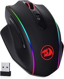 Redragon M686 Souris de Jeu sans Fil 16000 DPI Noir Gaming