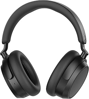 Sennheiser ACCENTUM Plus – Casque Sans Fil Bluetooth à Réduction de Bruit, Charge Rapide, 50 h d'Autonomie, ANC Hybride Adaptatif, Casque Bluetooth Sans Fil Avec Micro pour Voyage et Études , Noir