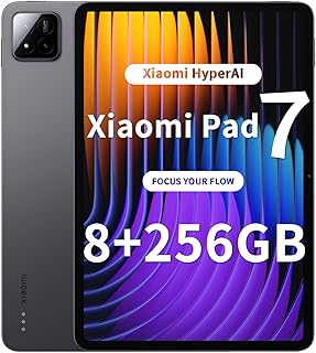 XIAOMI Pad 7, Tablette 27,9 cm (11 pouces), Wi-Fi, 256 Go, 8 Go RAM, Gris