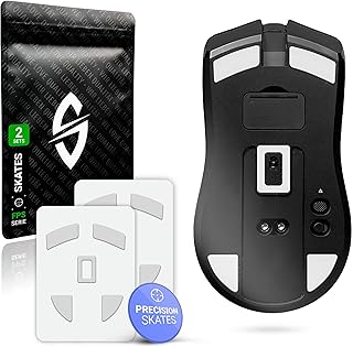 SensoryBoost FPS 2.0 Glides (Lot de 2) pour Razer Viper Ultimate - Ultra Doux, Plus de contrôle, Auto-polissants, de Haute qualité, Durable - Patins de Souris de Rechange - Accessoires Souris Gaming