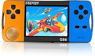 Console de jeu portable pour enfants avec 216 jeux vidéo classiques, écran de 3,2", rechargeable, système de jeu rétro Plug and Play, jeux d'arcade portables pour garçons et filles de 4 à 12