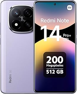 XIAOMI Redmi Note 14 Pro+ 5G Smartphone, 12GB RAM 512GB, écran AMOLED 6,67 Pouces 1.5k, capteur d'empreintes digitales, Appareil Photo Digital 200MP, NFC, Charge Rapide 120W, Lavande Violet