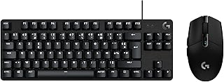 Logitech G305 Souris Gaming sans Fil Lightspeed et G413 TKL SE Clavier Gaming mécanique – Souris avec capteur Hero et Clavier Compact – PC/Mac - Noir