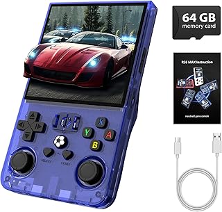 Console de Jeu Portable 9800 en 1 avec écran HD de 10,1 Pouces, Double Joueurs, boîte DX, Machine de Jeu vidéo rétro, Recherche/Cache/Pause de Jeux