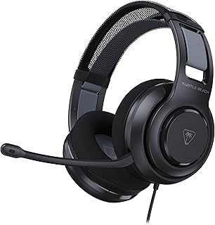 Tatybo Casque Gaming sans Fil pour PC, Ps5, Ps4, 2,4 GHz USB et Type-C avec Microphone, Batterie 40H, Casque Bluetooth pour Switch, Ordinateur Portable, Mobile, Mac, Noir et Blanc