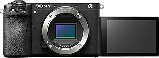 Sony Alpha 6700 | Appareil Photo Hybride APS-C (26Mp BSI, Mise au Point AF basée sur l'IA, stabilisation d'image sur 5 Axes, Écran Tactile pour Vlogging & Selfies)
