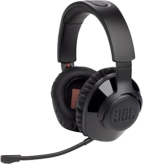 JBL Quantum 100M2 Casque gaming filaire circum-auriculaire avec microphone amovible, son JBL QuantumSOUND Signature, câble jack 3,5mm, compatible avec de nombreuses plate-formes, fonction mute, noir