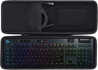 Clavier Gamer Mécanique 60%，Clavier 60 pourcent Filaire Gaming de Jeu Switchs Red, QWERTY American, LED Rétroéclairé, Mini 60% Claviers Gaming pour PC
