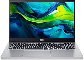 acer Aspire Go 15 AG15-32P-37MG, Ordinateur Portable 15,6'' Full HD LCD (Intel Core 3-N355, RAM 8 Go, SSD 512 Go, Intel Graphics, Windows 11 Home), Argent, Clavier Français AZERTY