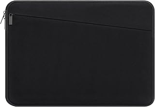 Housse pour Ordinateur Portable avec Poche Pochette pour PC Portable 17-17,3 Pouces Compatible avec Dell Lenovo ASUS Acer HP 17-17,3 Pouces Sacoche d'ordinateur Rembourrée