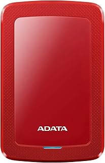 ADATA HV300 Disque Dur Externe 1000 Go Rouge