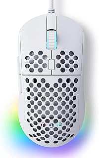 RisoPhy Souris Gamer sans Fil, Tri-Mode 2.4 G/USB-C/Bluetooth,10 000 PPP, RVB, Ergonomique, 8 Boutons Programmables,Souris Gaming de Rechargeable,PC/Mac - Noire