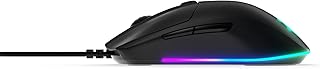 Pulsar Gaming Gears Lab X2F Souris de Jeu sans Fil, Ultra légère, 38 g, commutateurs à Pois Bleus et Roses, 32 000 DPI, 750 IPS, capteur XS-1, Compatible 8K (Noir)