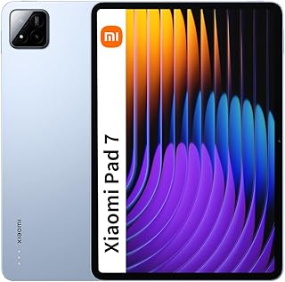 Xiaomi Pad 7, tablette de 11,2 pouces, 8 + 256 Go, bleu, batterie 8850 mAh, charge de turbine de 45 W, Hyperai (chargeur inclus)