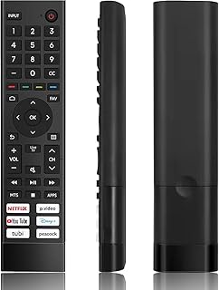 Télécommande universelle de rechange pour téléviseur Hisense, compatible avec les téléviseurs intelligents Android Hisense Google 4K UHD (pas de fonction vocale)
