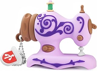 Clé USB 32 Go, Nouveauté USB Mémoire Stick Forme de Machine à Coudre Pendrive Stockage USB Externe Flash Drive, Violet