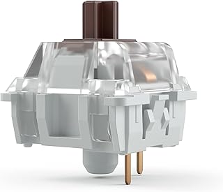 GLORIOUS Gaming 120 switches Gateron pour Clavier mécanique (Brown) - Compatibles SMD-LED, tactiles et équilibrés pour la la Frappe et Le Jeu, Force d’Activation 45 g, 3 Broches - Gateron Brown