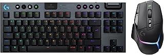 Logitech G G915 X Lightspeed TKL Clavier Gaming sans Fil, Touches PBT Double Couche, rétroéclairage RVB, GL Tactile - PC/Mac, FRA AZERTY, G502 X Plus Lightspeed Wireless RGB Gaming Mouse