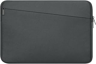 Housse pour Ordinateur Portable avec Poche Pochette pour PC Portable 15-16 Pouces Compatible avec 15-16 Pouces MacBook ASUS HP Dell ChromBook Sacoche d'ordinateur Rembourrée