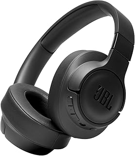 JBL Tune710BT – Casque audio circum-auriculaire sans fil – Son JBL Pure Bass – Autonomie de batterie de 50h – Appels mains-libres et commande vocale – Noir