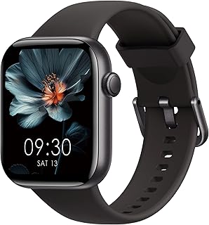 AcclaFit Montre Connectée Homme Femme avec Appels Bluetooth, Écran 1.85" HD Smartwatch Sport (140+ Modes), Cardiofréquencemètre, SpO2, Moniteur de Sommeil, Podomètre Étanche IP68 pour Android iOS