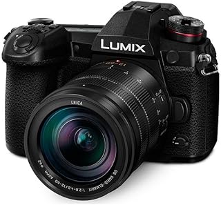 Panasonic LUMIX DC-G9LEG-K Appareil photo Mirrorless 20,3 MP, Capteur LIVE MOS MFT, objectif Leica DG VARIO-ELMARIT 12-60 mm / F2.8-4 ASPH. / POWER O.I.S, Noir
