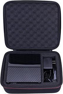 LTGEM Étui rigide en EVA pour disque dur externe WD 3TB, 4TB, 6TB, 8TB, 10TB My Book Desktop – Sac de transport de protection de voyage (Noir)