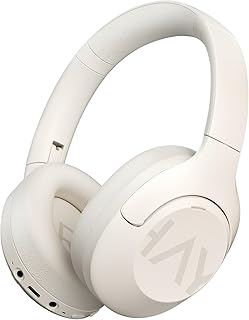 HAYLOU S30 Casque Bluetooth avec suppression du bruit, audio haute résolution LDAC, 5 micros HD, 80 heures de lecture, égaliseur personnalisé via application, connexion multipoint Bluetooth 5.4