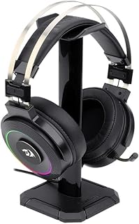Redragon Lamia 2 H320 RGB Casque de Gaming USB avec Microphone, Support Inclus, Casques puissants, 7.1 virtuel, Casque de Jeu, PC Compatible
