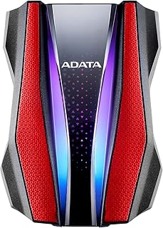 ADATA HD770G Disque Dur Externe 2000 Go Rouge