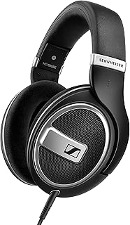 Sennheiser HD 599 SE - Casque Gaming à Dos Ouvert, Design Premium, Son Naturel et Équilibré, Confort Exceptionnel, Casque PS4 pour la Musique, le Gaming, les Études et le Travail, Noir
